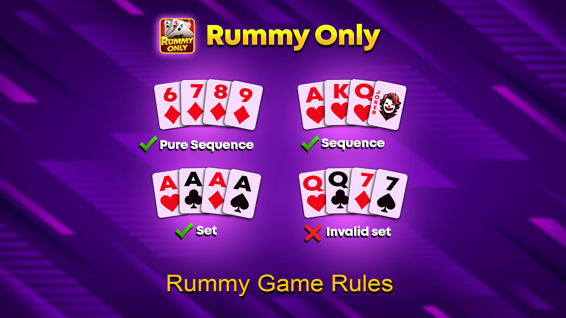 Online Rummy Game Rules